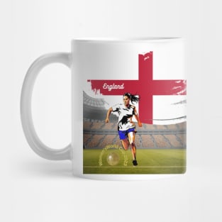 England T-Shirt, Unisex T-Shirt, Women’s World Cup, soccer t-shirts, football t-shirts, women’s football, England national football team Mug